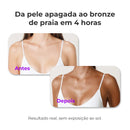 Bronzee - Gel Autobronzeador Invisível Que Entrega um Bronzeado Dourado de Praia em 4 Horas Sem Manchar Roupa, Lençol ou Toalha