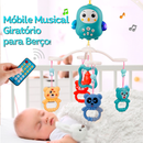 Móbile Musical Giratório para Berço Ursinho